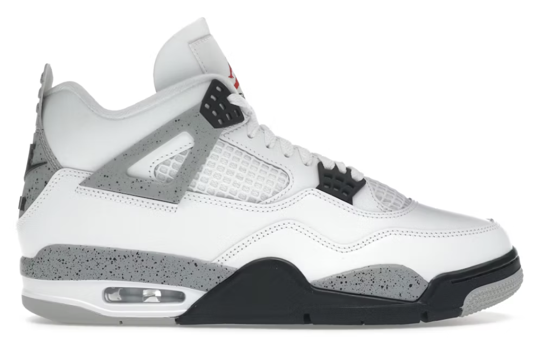 Air Jordan 4 White Cement