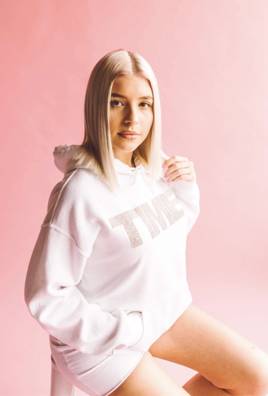 Timeless Rhinestone Hoodie